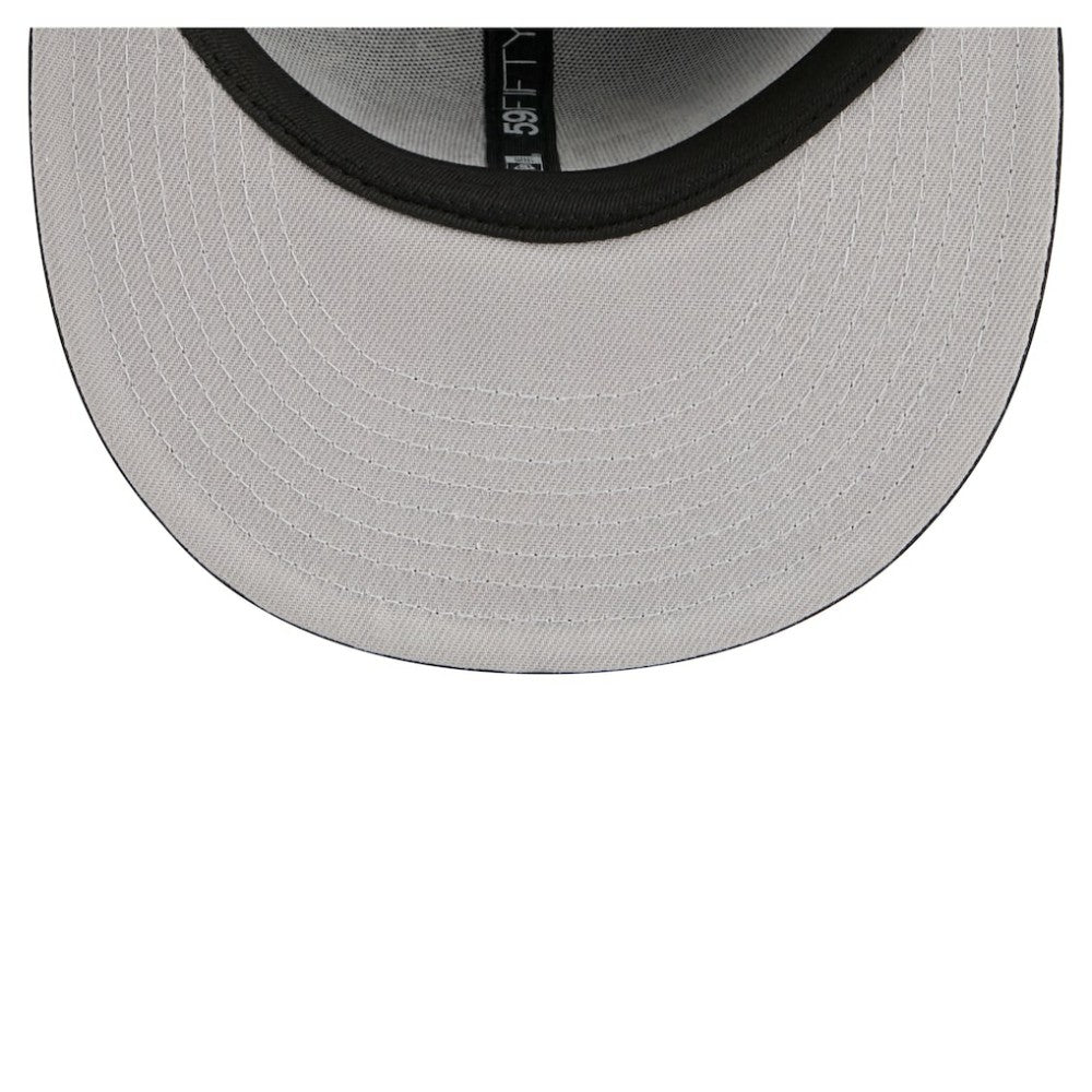 Edmonton Oilers New Era Color Pop 59FIFTY Fitted Hat Black