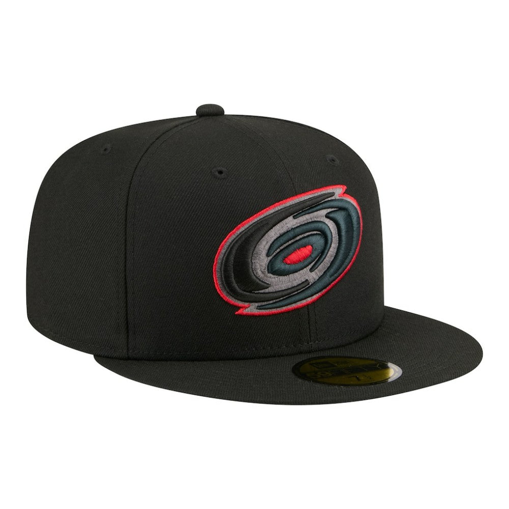 Carolina Hurricanes New Era Color Pop 59FIFTY Fitted Hat Black