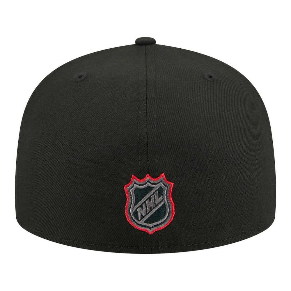 Carolina Hurricanes New Era Color Pop 59FIFTY Fitted Hat Black