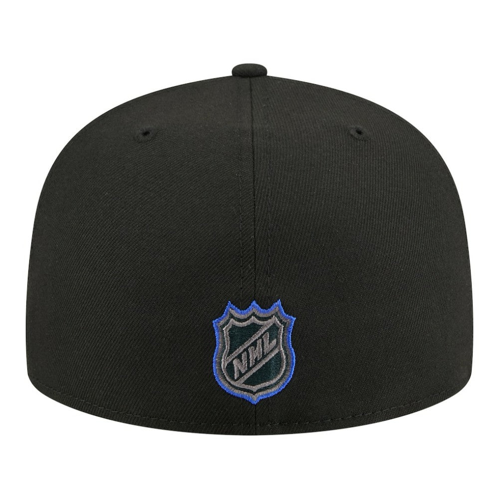 New York Rangers New Era Color Pop 59FIFTY Fitted Hat Black