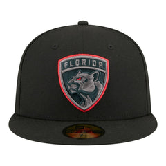 Florida Panthers New Era Color Pop 59FIFTY Fitted Hat Black