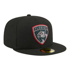 Florida Panthers New Era Color Pop 59FIFTY Fitted Hat Black
