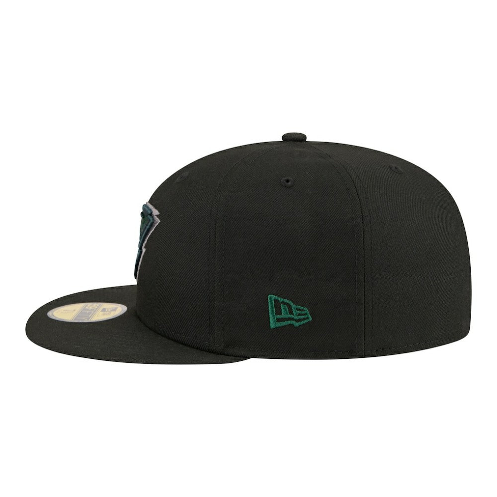 Minnesota Wild New Era Color Pop 59FIFTY Fitted Hat Black