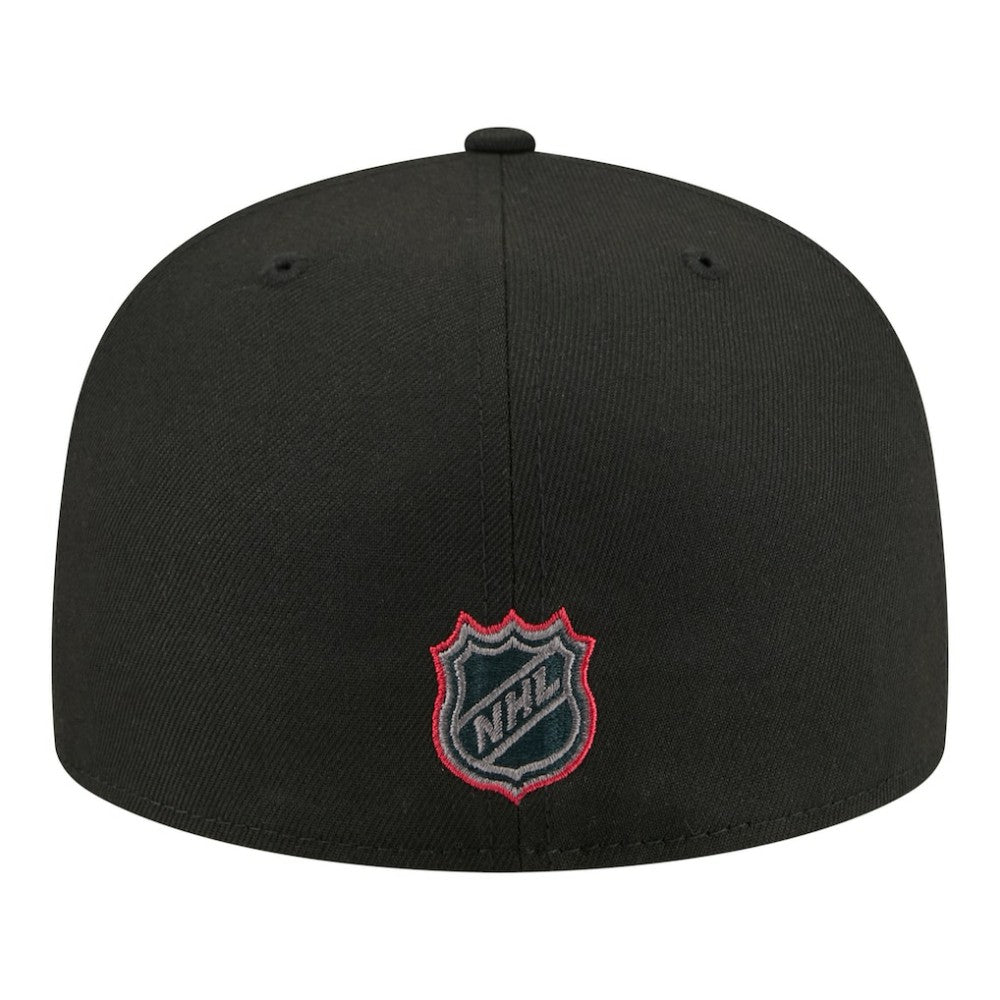 Colorado Avalanche New Era Color Pop 59FIFTY Fitted Hat Black