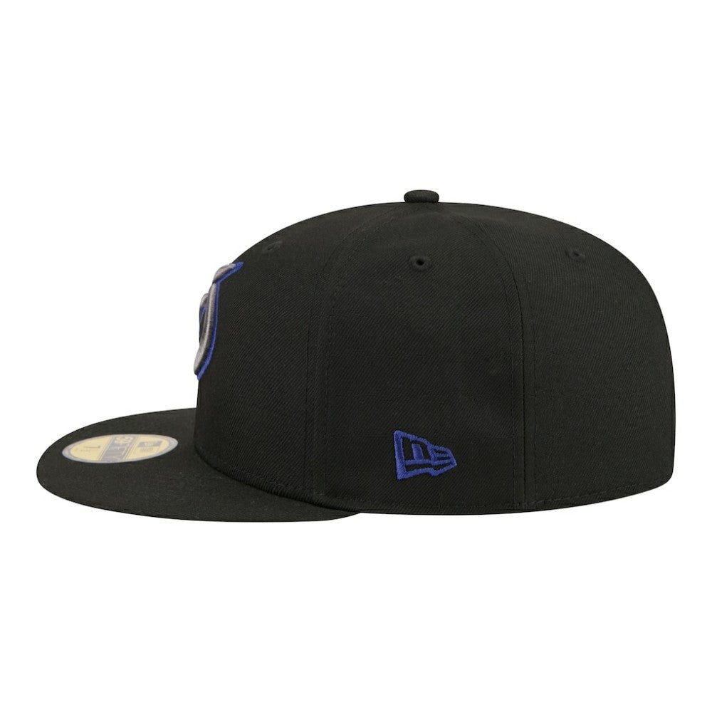 Tampa Bay Lightning New Era Color Pop 59FIFTY Fitted Hat Black