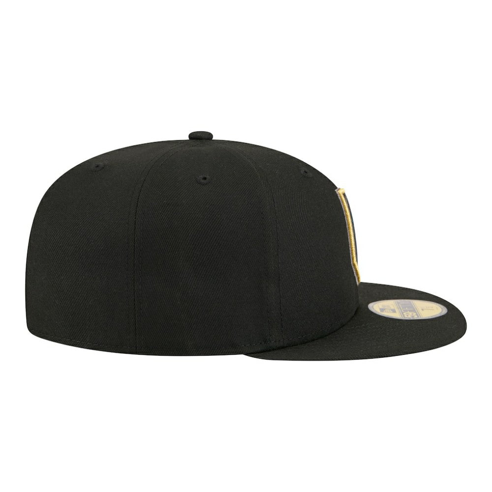 Vegas Golden Knights New Era Color Pop 59FIFTY Fitted Hat Black