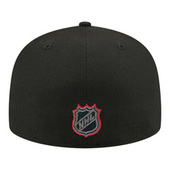 New Jersey Devils New Era Color Pop 59FIFTY Fitted Hat Black