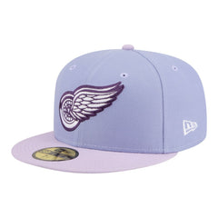 Detroit Red Wings New Era Lavender Bloom 59FIFTY Fitted Hat Light Purple/Purple