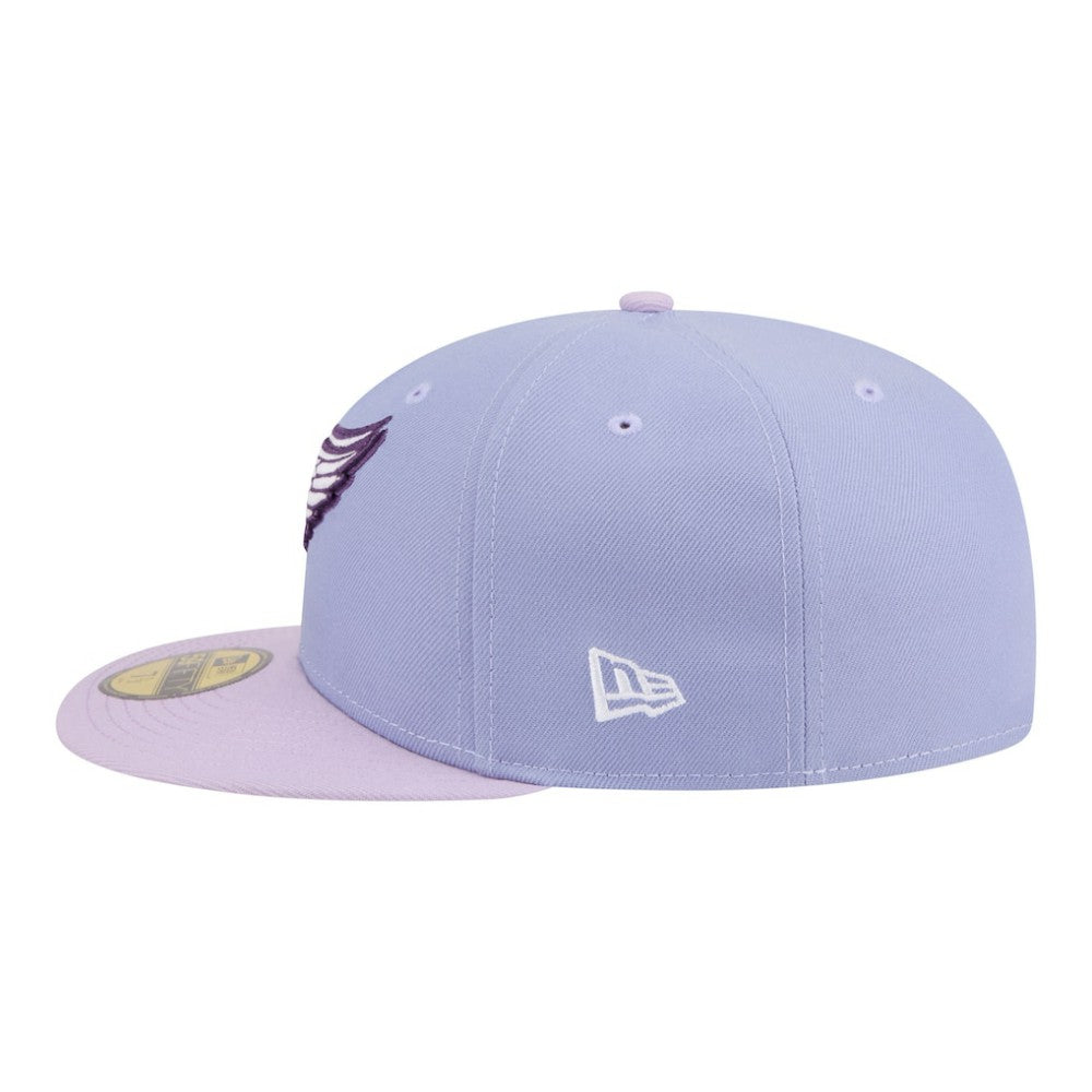 Detroit Red Wings New Era Lavender Bloom 59FIFTY Fitted Hat Light Purple/Purple