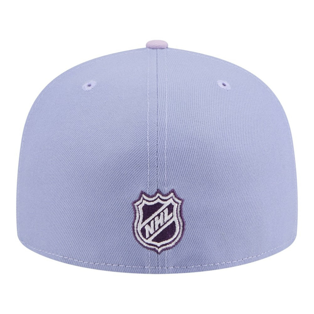 Toronto Maple Leafs New Era Lavender Bloom 59FIFTY Fitted Hat Light Purple/Purple