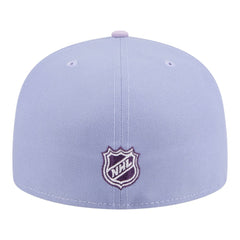 Philadelphia Flyers New Era Lavender Bloom 59FIFTY Fitted Hat Light Purple/Purple