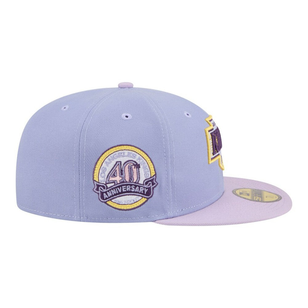 Los Angeles Kings New Era Lavender Bloom 59FIFTY Fitted Hat Light Purple/Purple