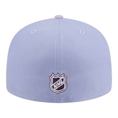 Anaheim Ducks New Era Lavender Bloom 59FIFTY Fitted Hat Light Purple/Purple