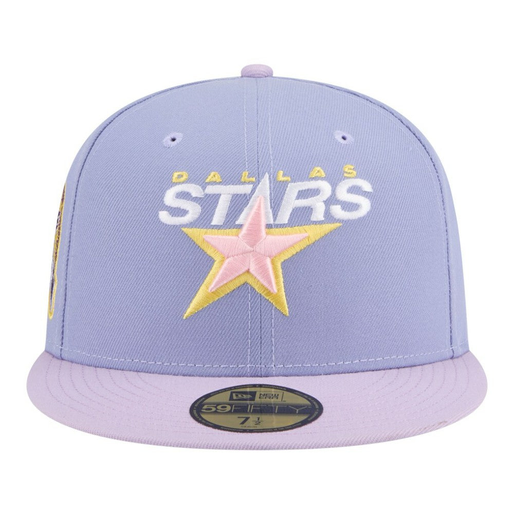 Dallas Stars New Era Lavender Bloom 59FIFTY Fitted Hat Light Purple/Purple