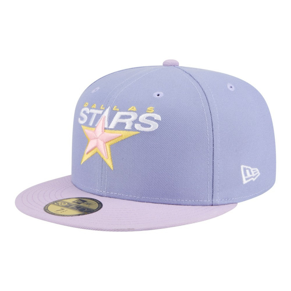 Dallas Stars New Era Lavender Bloom 59FIFTY Fitted Hat Light Purple/Purple