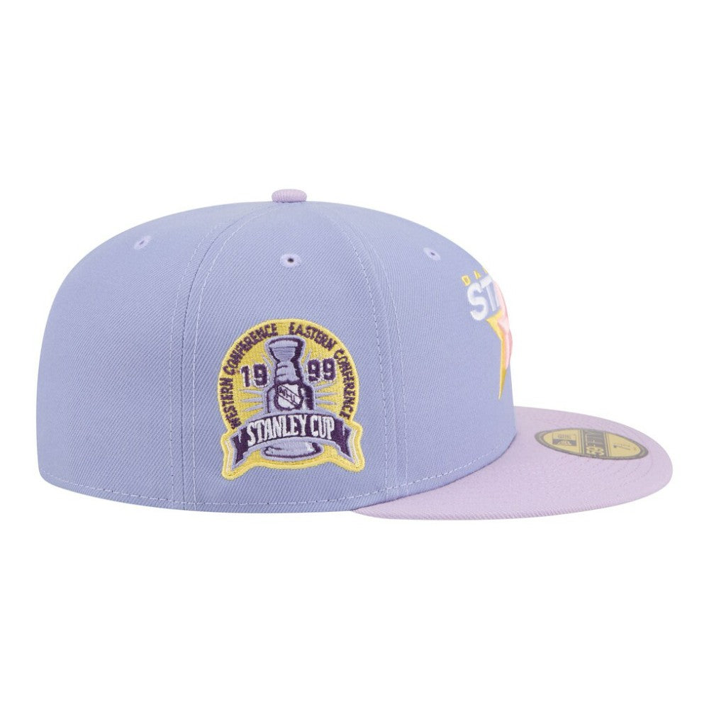 Dallas Stars New Era Lavender Bloom 59FIFTY Fitted Hat Light Purple/Purple