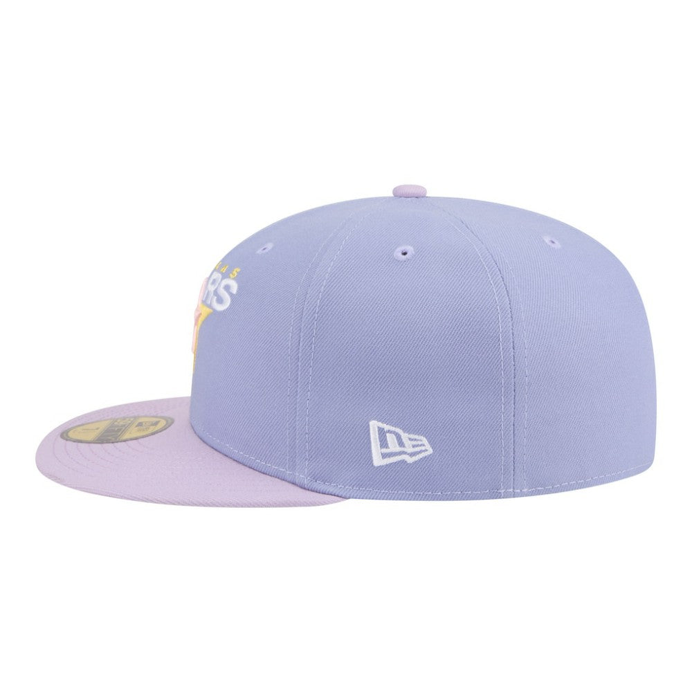 Dallas Stars New Era Lavender Bloom 59FIFTY Fitted Hat Light Purple/Purple