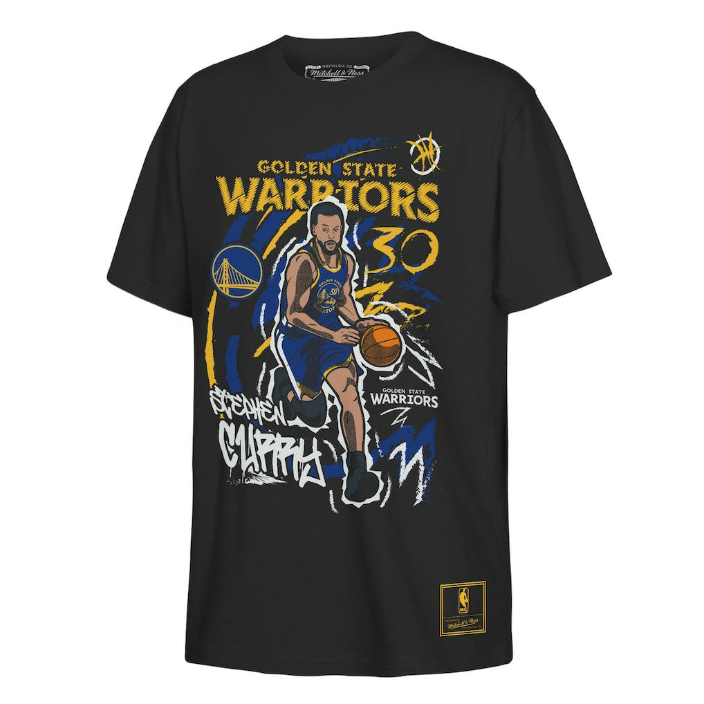 Stephen Curry Golden State Warriors Outerstuff Youth Chalked Up Player Name & Number T-Shirt sale - Black outlet
