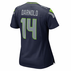 Sam Darnold Seattle Seahawks Women's Super Bowl LX Patch Game Jersey - College Navy | Nike sale