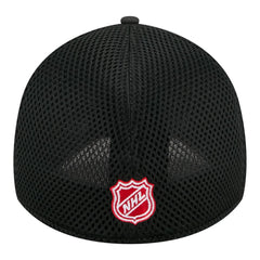 Calgary Flames New Era Logo 39THIRTY Flex Hat Black