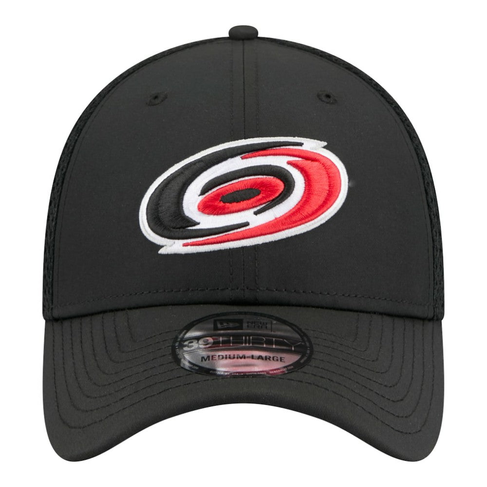 Carolina Hurricanes New Era Logo 39THIRTY Flex Hat Black