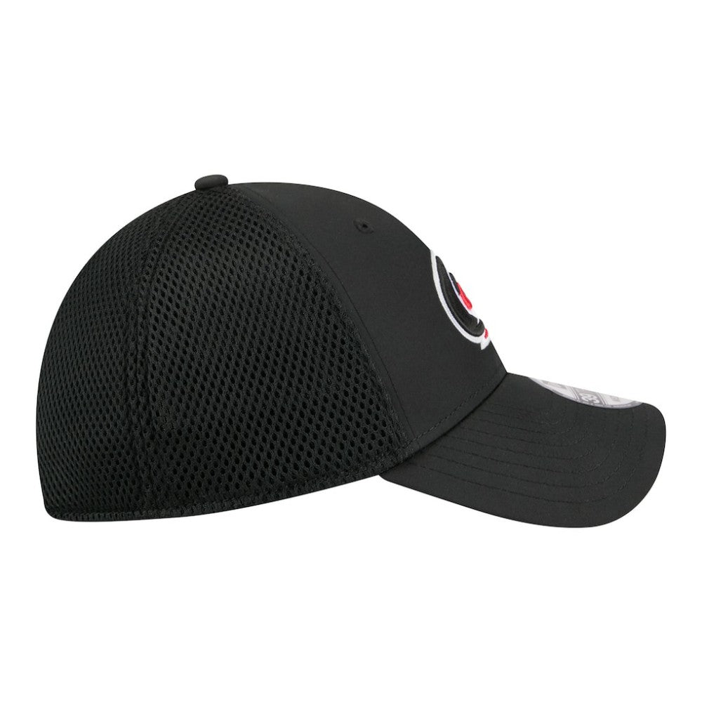 Carolina Hurricanes New Era Logo 39THIRTY Flex Hat Black