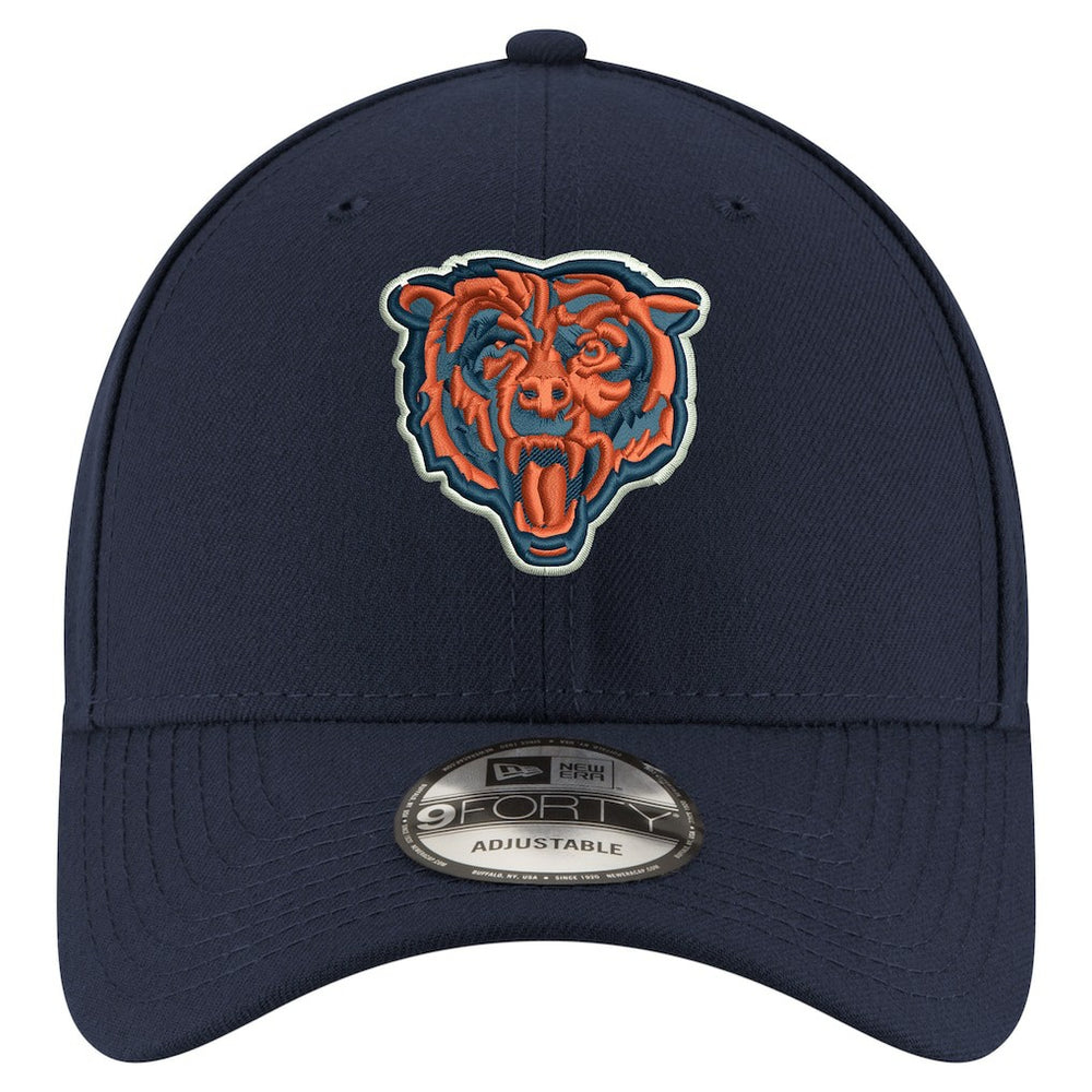 Chicago Bears New Era Youth 9FORTY Adjustable Hat - Navy outlet