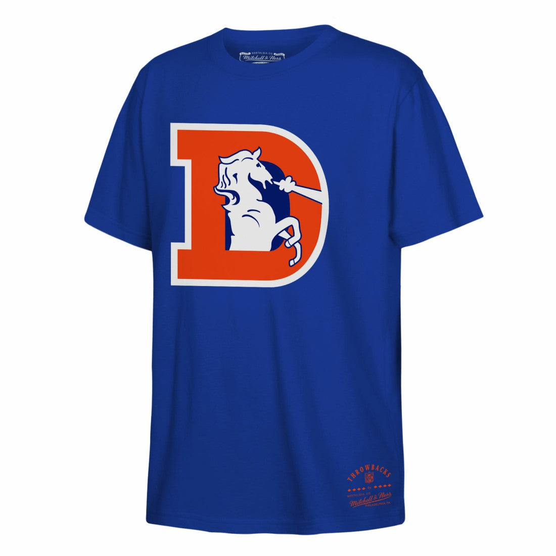 Denver Broncos Youth Retro Logo T-Shirt - Royal outlet