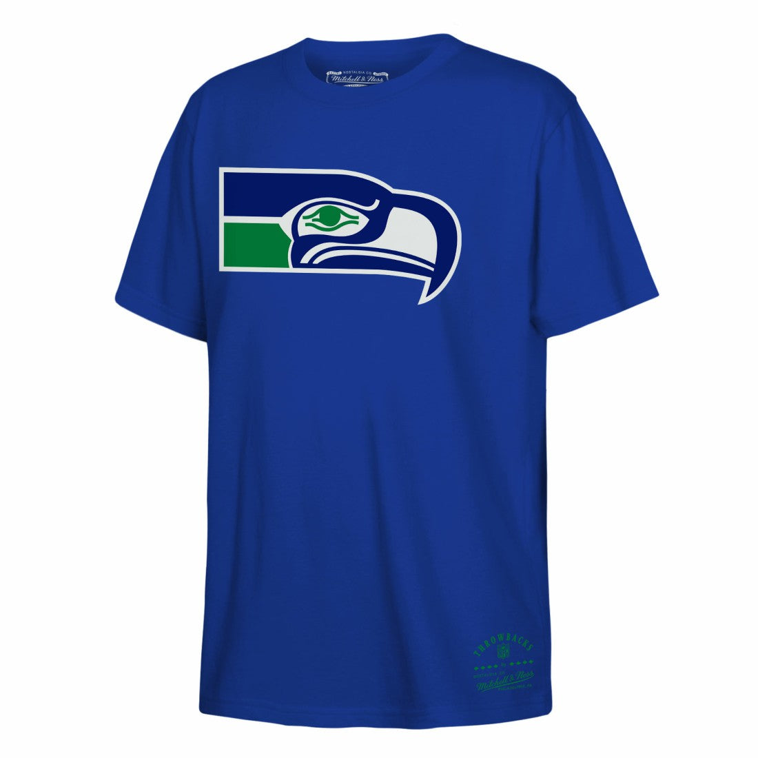 Seattle Seahawks Youth Retro Logo T-Shirt - Royal on sale
