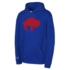 Buffalo Bills Youth Retro Logo Hoodie - Royal on sale