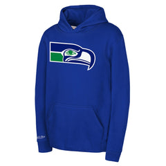 Seattle Seahawks Youth Retro Logo Hoodie - Royal sale