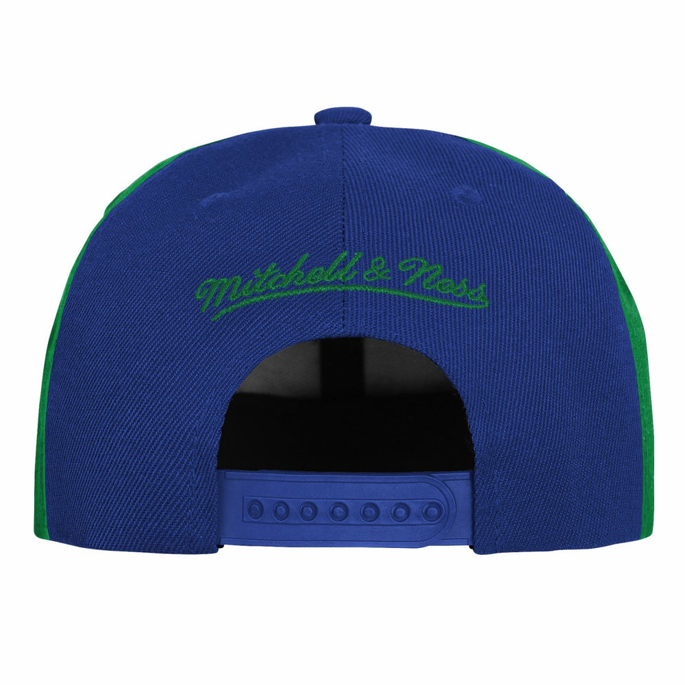 Minnesota Timberwolves Youth Mascot Snapback Hat - Green | Mitchell & Ness cheap