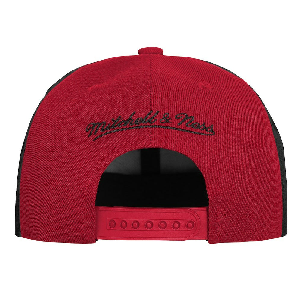 Chicago Bulls Youth Mascot Snapback Hat - Black | Mitchell & Ness discount