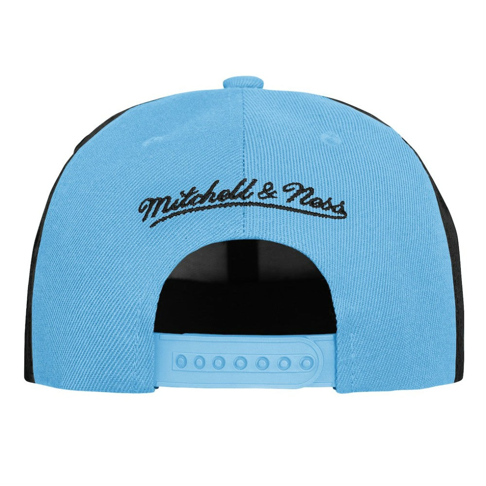 Utah Mammoth Mitchell & Ness Youth Mascot Snapback Hat Navy