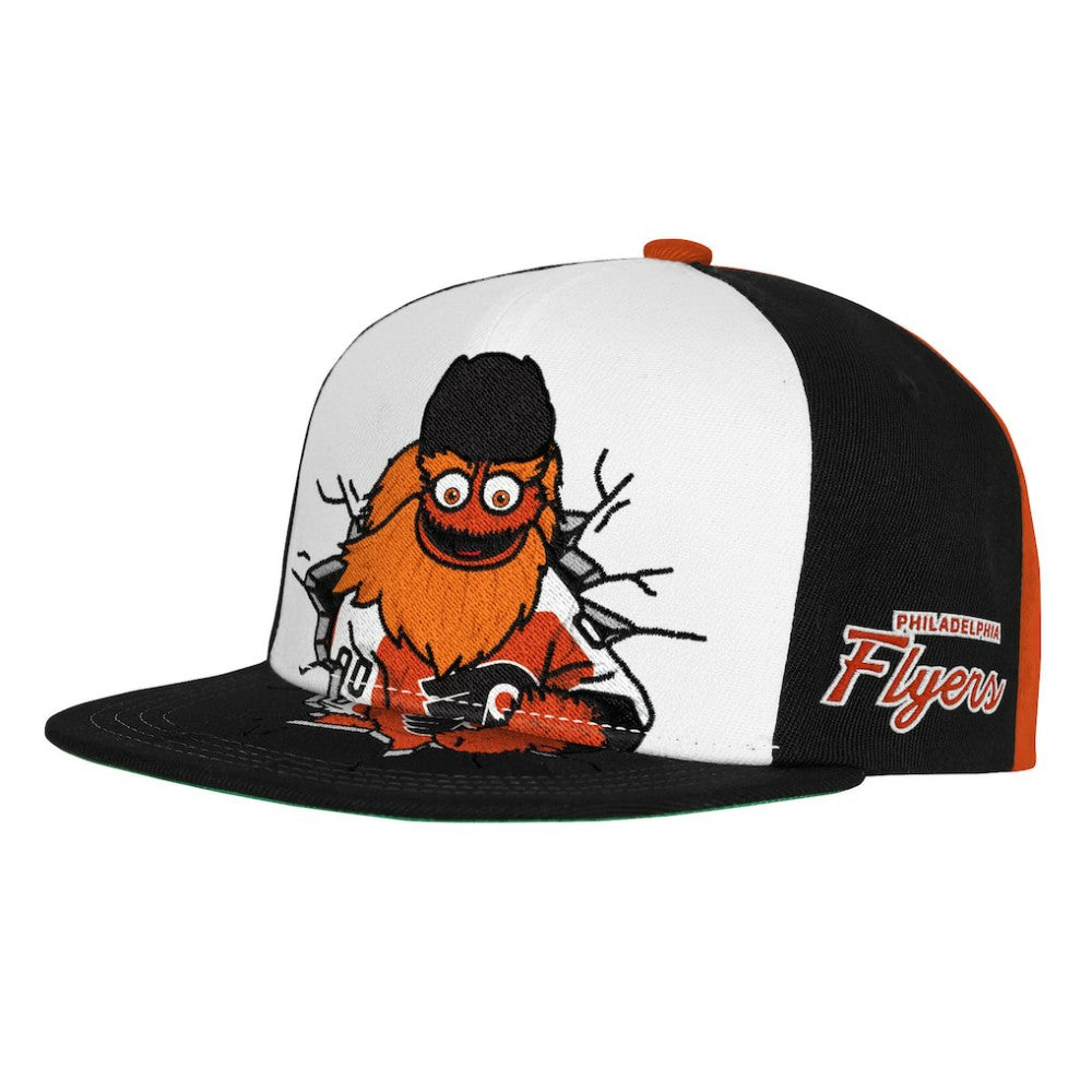 Philadelphia Flyers Mitchell & Ness Youth Mascot Snapback Hat Orange