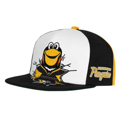 Pittsburgh Penguins Mitchell & Ness Youth Mascot Snapback Hat Black
