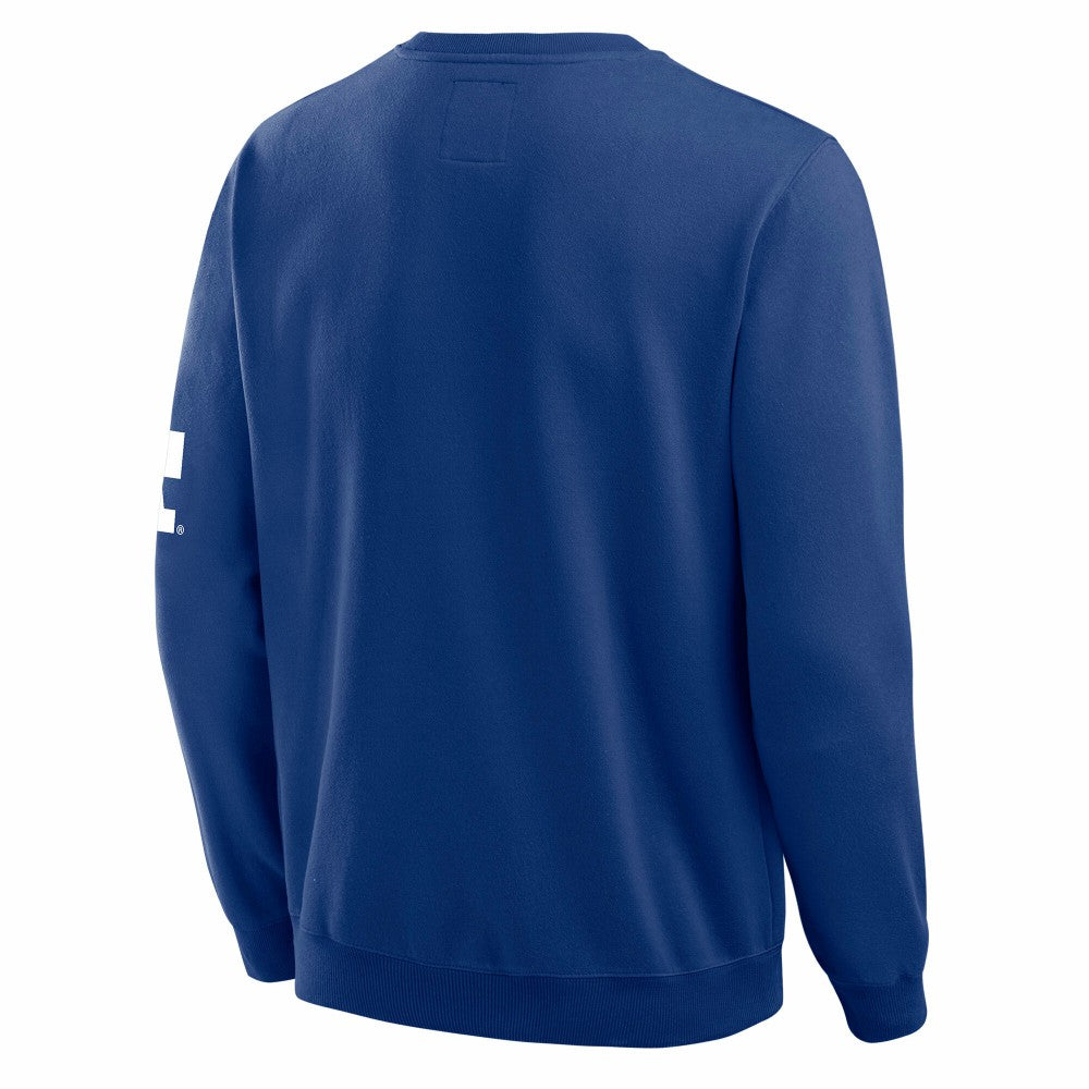 Los Angeles Dodgers Darius Rucker Collection Washed Crew Neck Pullover Sweatshirt - Royal