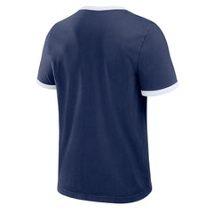 Milwaukee Brewers Darius Rucker Collection Washed Ringer T-Shirt - Navy