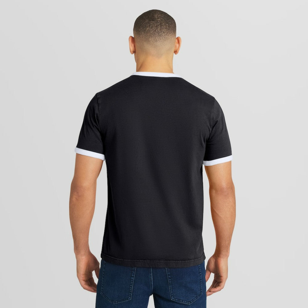 Arizona Diamondbacks Darius Rucker Collection Washed Ringer T-Shirt - Black