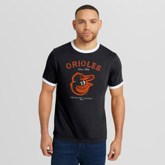 Baltimore Orioles Darius Rucker Collection Washed Ringer T-Shirt - Black