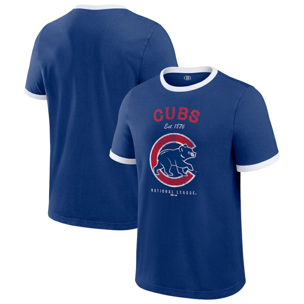 Chicago Cubs Darius Rucker Collection Washed Ringer T-Shirt - Royal