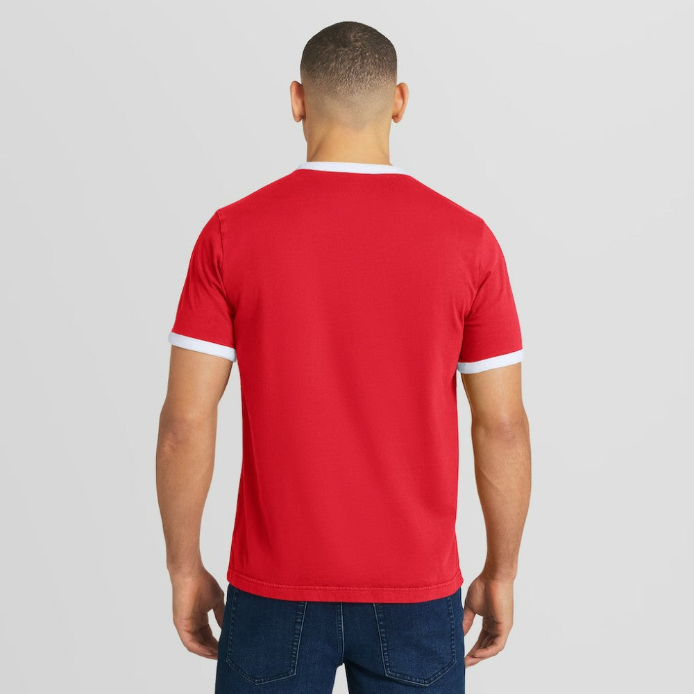 Philadelphia Phillies Darius Rucker Collection Washed Ringer T-Shirt - Red