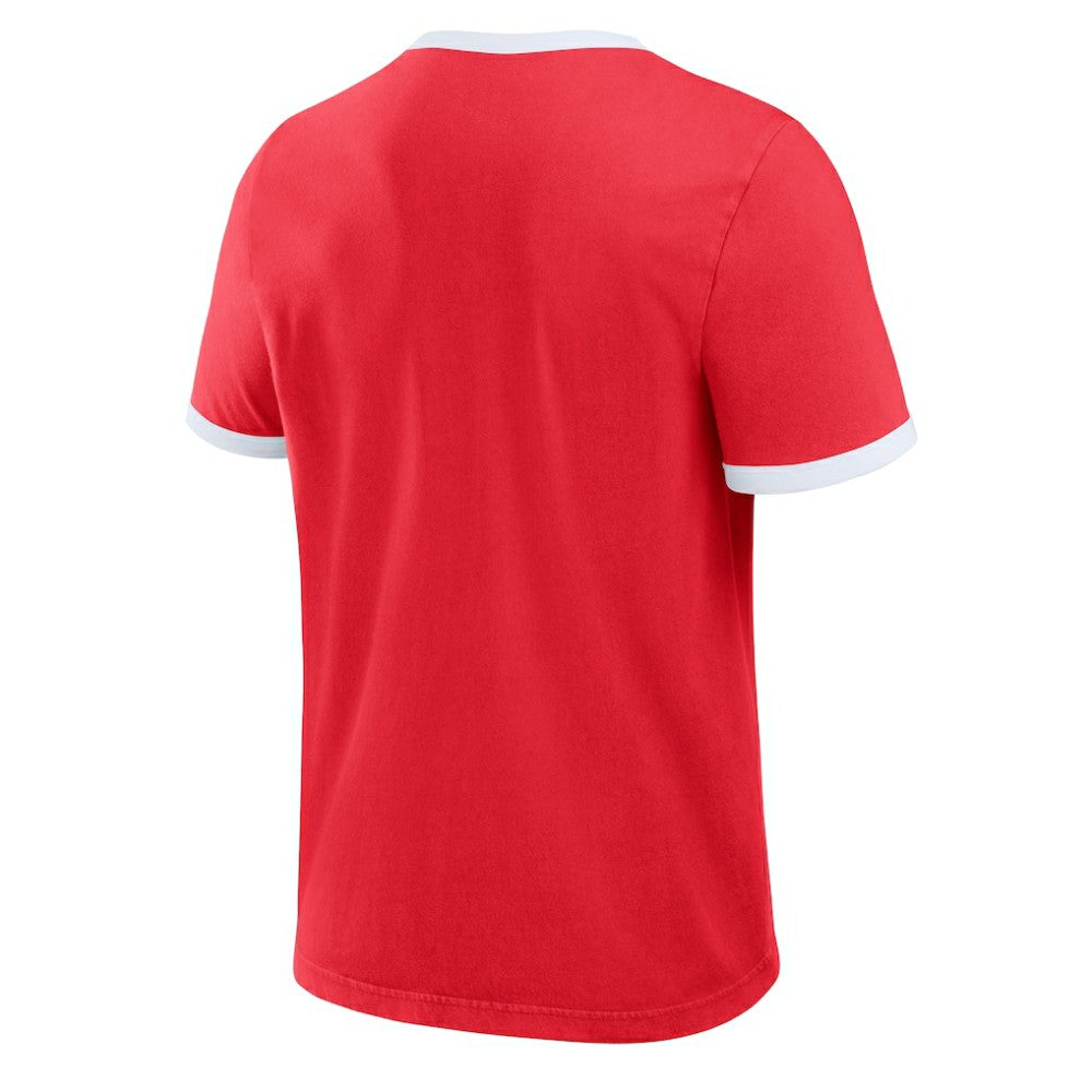 St. Louis Cardinals Darius Rucker Collection Washed Ringer T-Shirt - Red