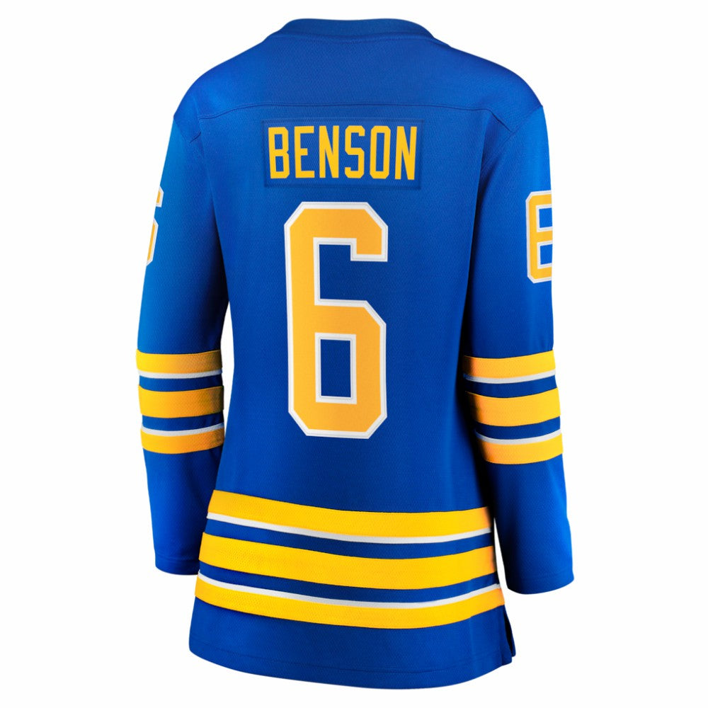 Zach Benson Buffalo Sabres Fanatics Women's Home Breakaway Jersey Royal