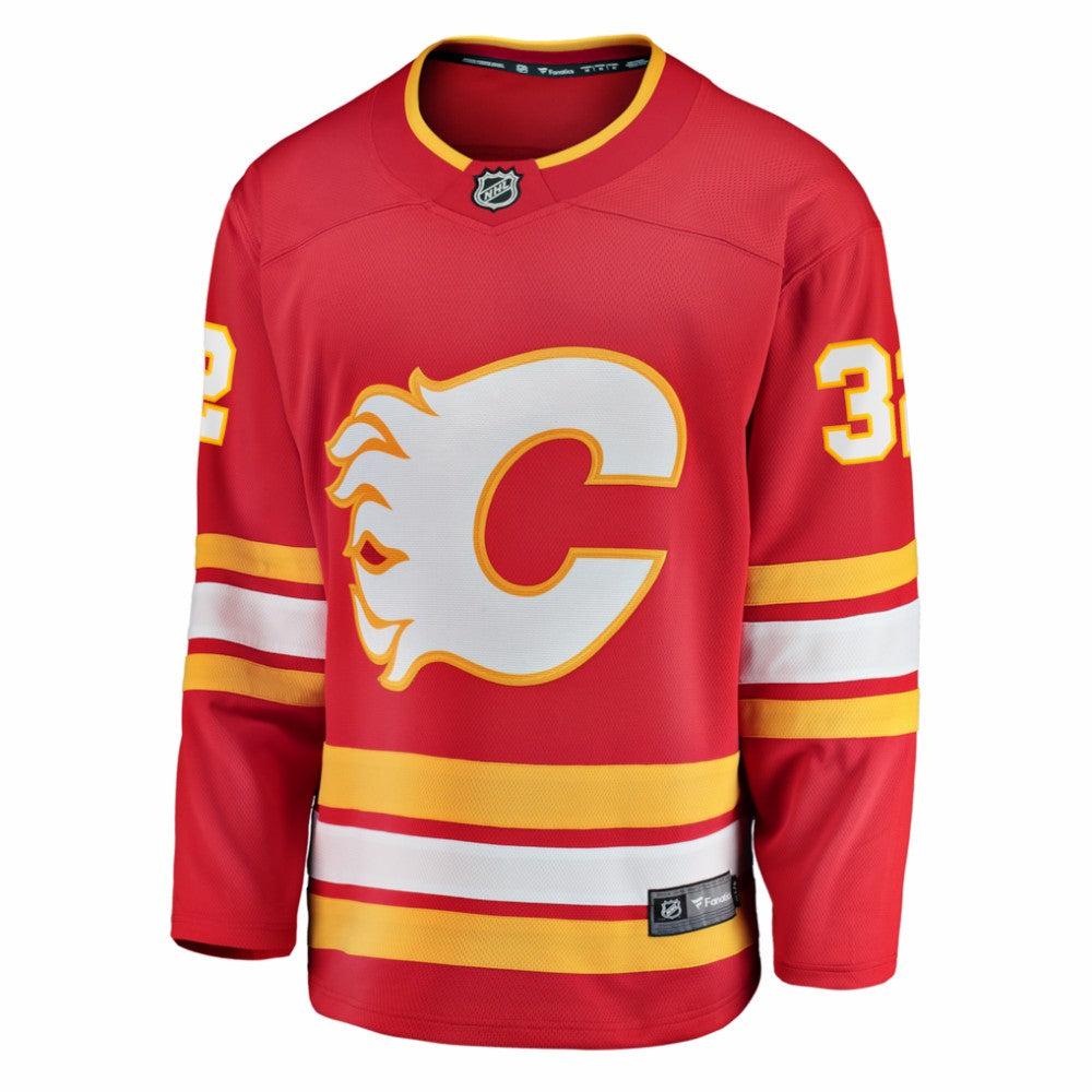 Dustin Wolf Calgary Flames Fanatics Home Breakaway Jersey Red