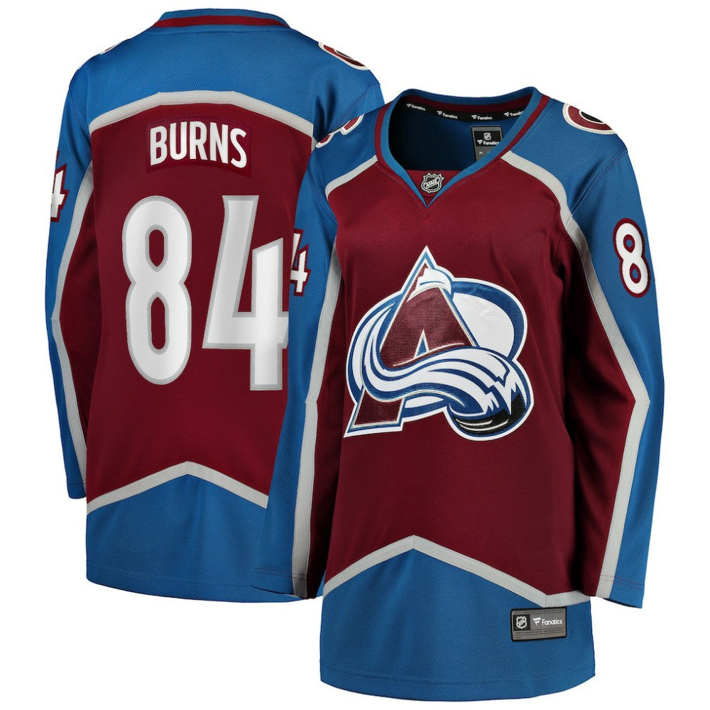 Brent Burns Colorado Avalanche Fanatics Women's Home Breakaway Jersey Burgundy