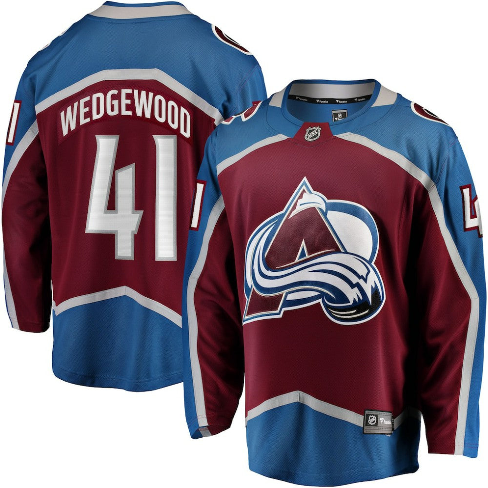 Scott Wedgewood Colorado Avalanche Fanatics Home Breakaway Jersey Burgundy