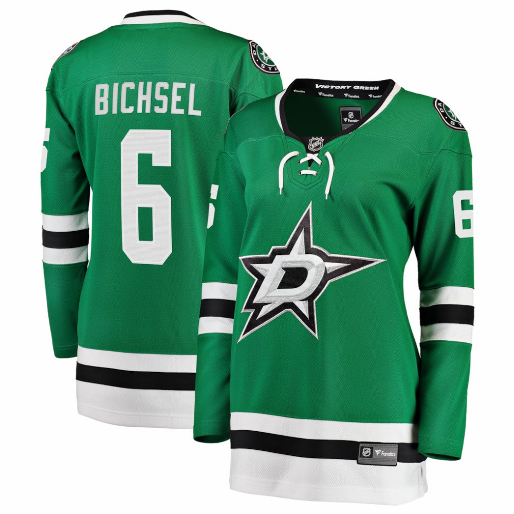 Lian Bichsel Dallas Stars Fanatics Women's Home Breakaway Jersey Kelly Green