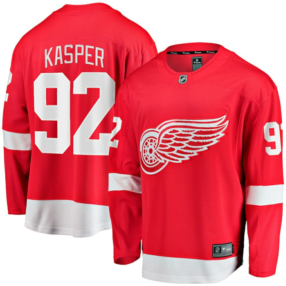 Marco Kasper Detroit Red Wings Fanatics Home Breakaway Jersey Red