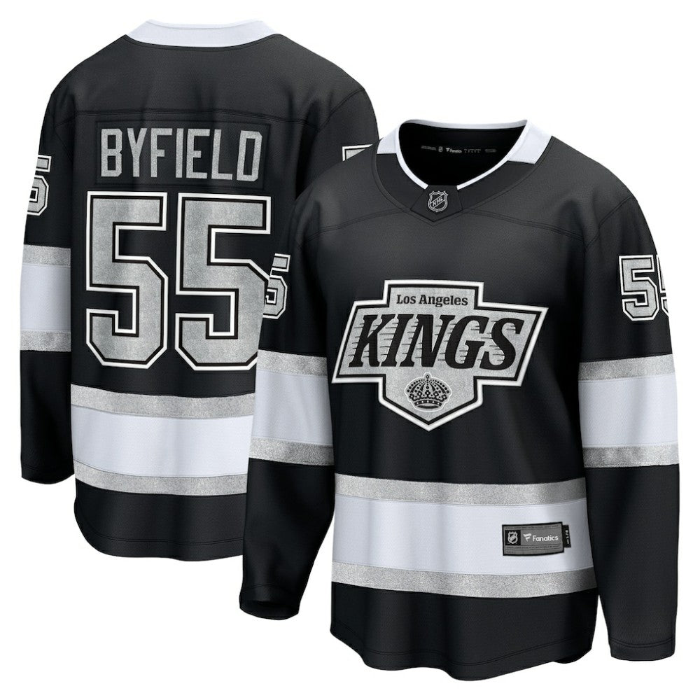 Quinton Byfield Los Angeles Kings Fanatics Home Breakaway Jersey Black